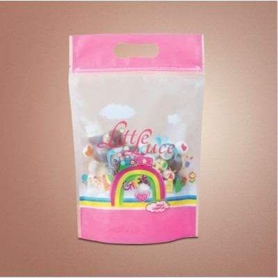 Plastik Zip Lock Pink Gift 13x16